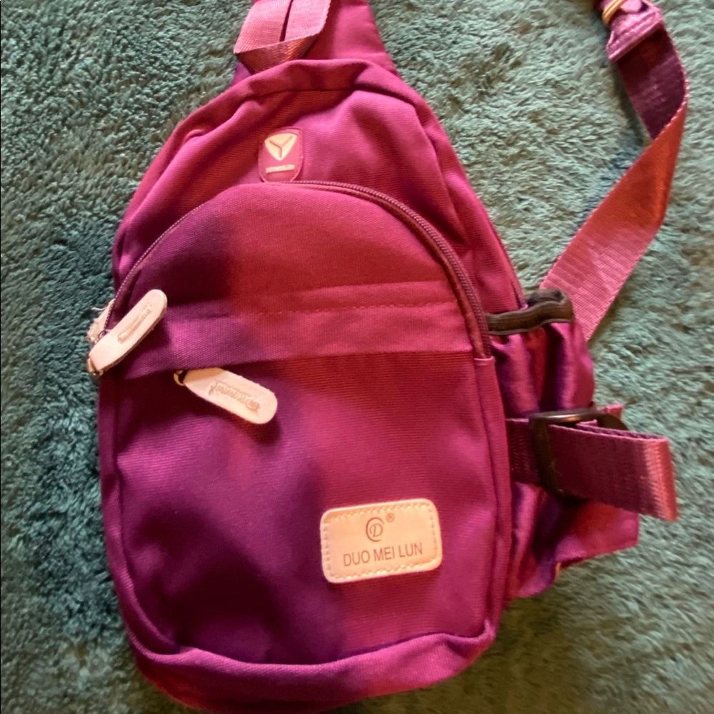 Mini crossbody backpack